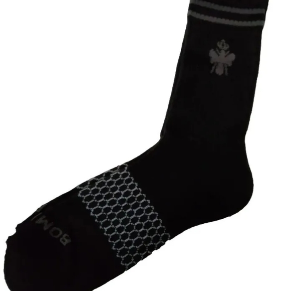 Lot Of (5) Pairs Bombas Women’s Calf Socks Black Size Medium - Picture 3 of 3